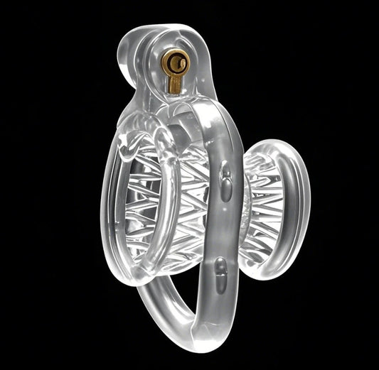 Small waist fish basket chastity lock