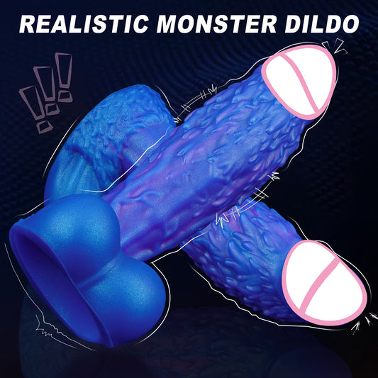 Wolf form, Dual design, Silicone art, Body safe, Sensory tool, Mythical shape, Liquid silicone, Organic curve, Primal form, Exploration piece, Ritual object, Mature content, Solo journey