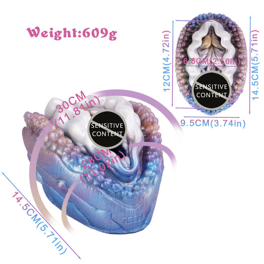 Pearl Abalone Male Masturbator - Elegant & Textured Pleasure