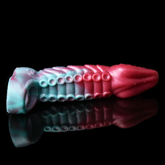 Colored silicone animal penis sheath
