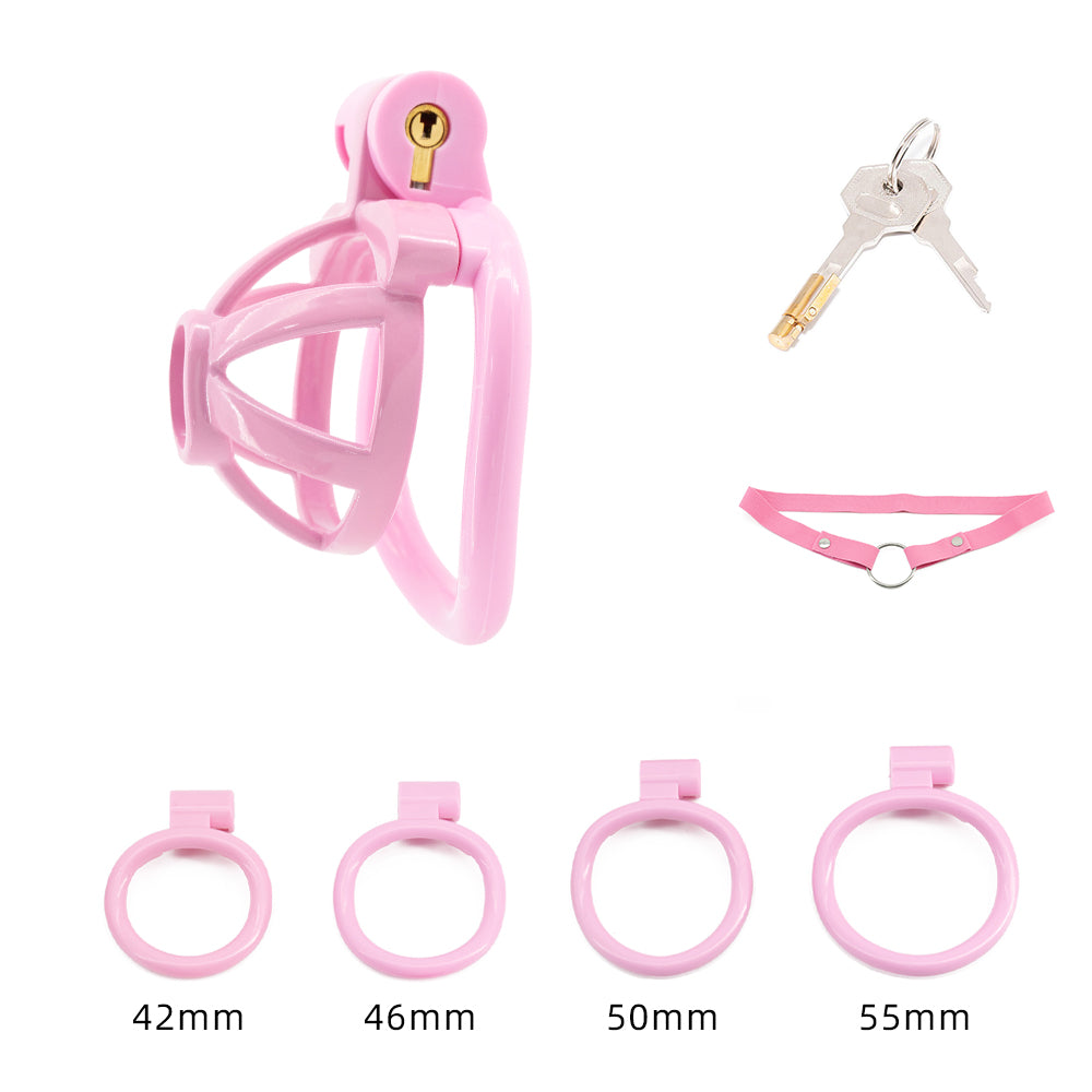 Open-Tip Glans Chastity Cage Chastity Lock ZOO-LOCK