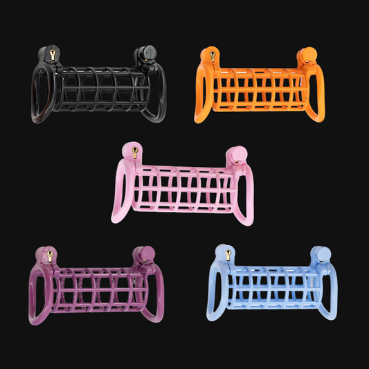 Twin Cock Chastity Cage Chastity Lock ZOO-LOCK