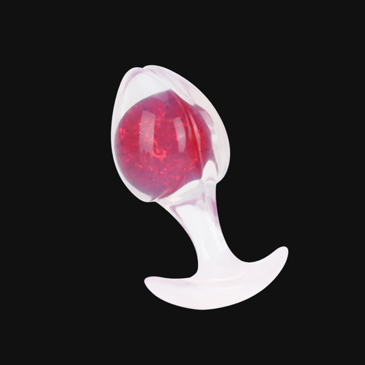 Silicone anal plug Red plug ZOO-LOCK
