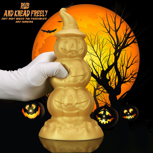 Product Description: Halloween Pumpkin Head Anal Plug