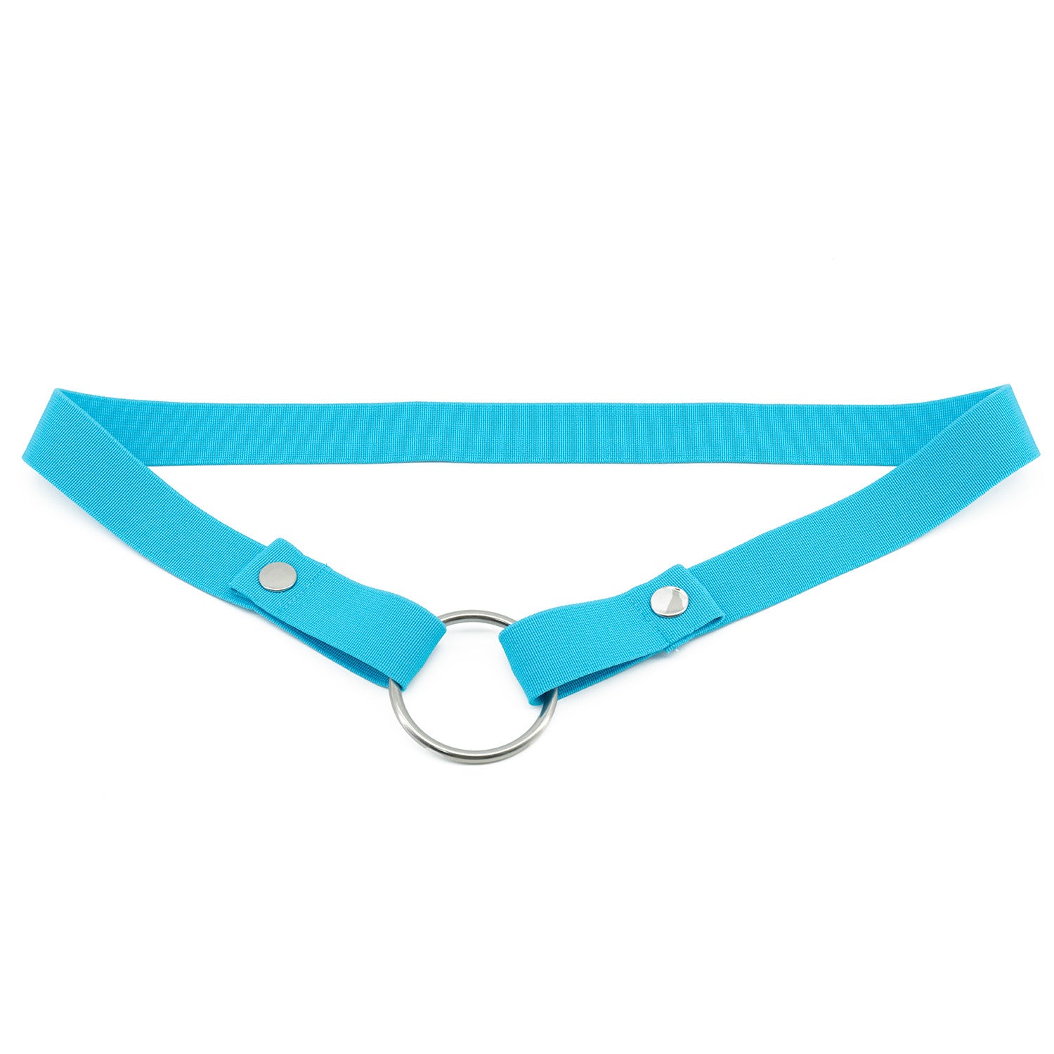 Bi-Directional Male Chastity Belt Blue Chastity Belt ZOO-LOCK