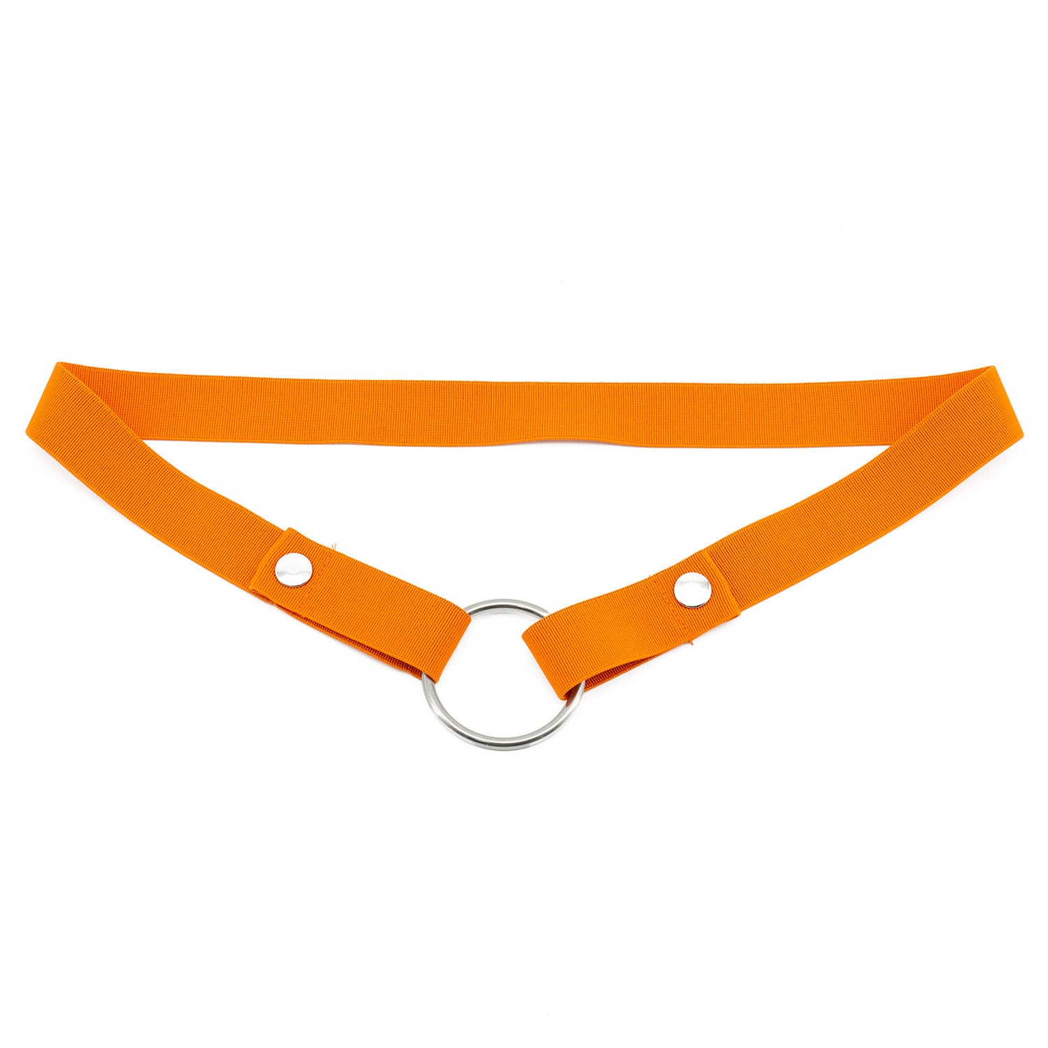 Bi-Directional Male Chastity Belt Orange Chastity Belt ZOO-LOCK