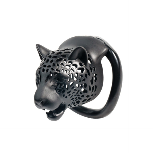 Leopard Head Discipline Cage